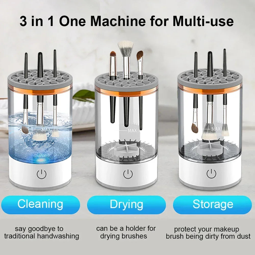 BeautiCore™ Automatic Makeup Brush Cleaner